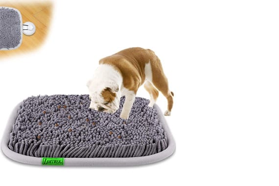 snuffle mats offer mental stimulation for dogs